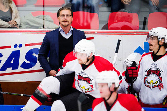 Malmö Redhawks tränare Björn Hellkvist