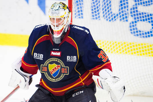 Djurgårdens målvakt Mikael Tellqvist
