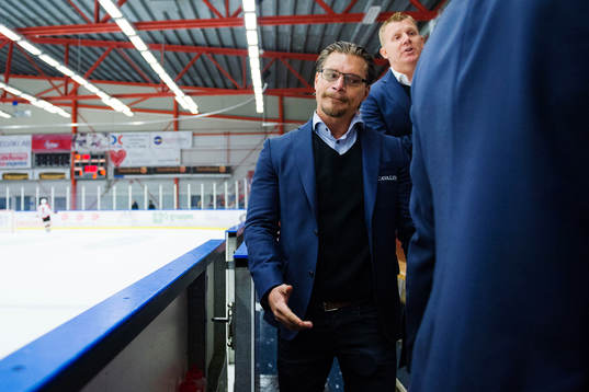 Malmö Redhawks tränare Björn Hellkvist