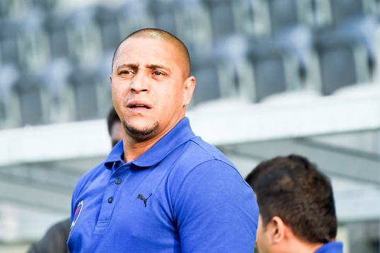 Delhi Dynamos +det+under fotbollsmatchen mellan Häcken och