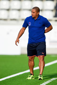 Delhi Dynamos tränare Roberto Carlos