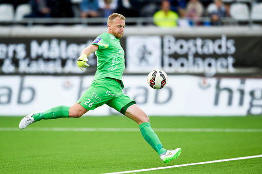 Häckens målvakt Peter Abrahamsson