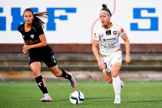 Göteborgs Lieke Martens och Rosengårds Sarah Mellouk