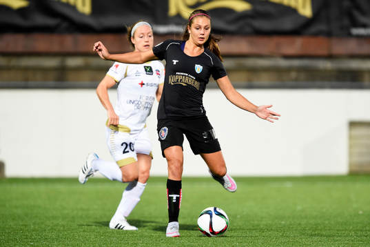 Rosengårds Sarah Mellouk och Göteborgs Lieke Martens