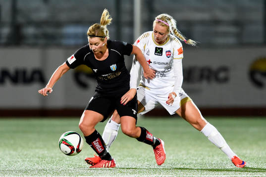 Rosengårds Amanda Ilestedt och Göteborgs Sara Linden