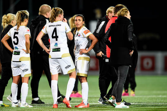 Rosengårds Alexandra Riley, Emma Berglund, Marta Viera Da