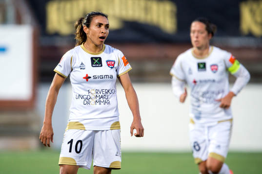 Rosengårds Marta Viera Da Silva deppar