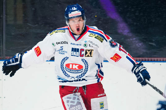 Oskarshamns Jonas Engström jublar