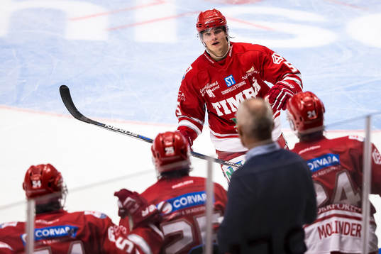 Timrås Marcus Bohman jublar