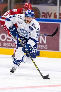 Leksands J‡nos H‡ri i ishockeymatchen i