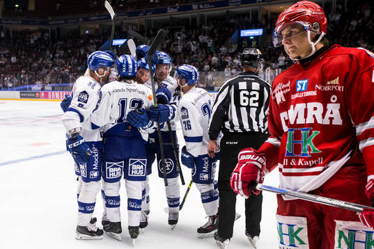 Leksands Fredrik Forsberg, Mike Embach, Jonas Frögren,