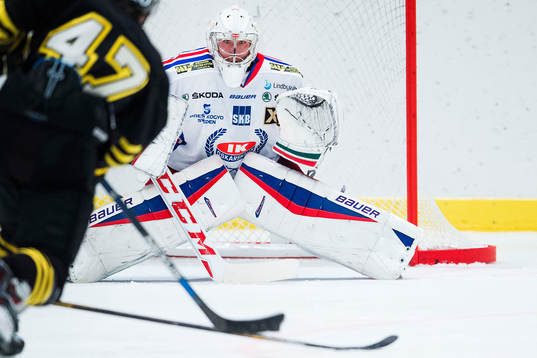 Oskarshamns målvakt Dan Bakala