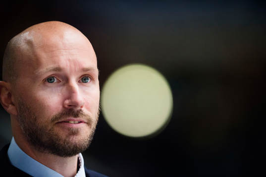 Oskarshamns assisterande tränare Alexander Johansson