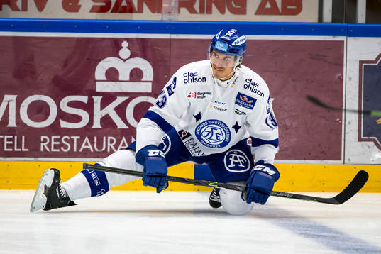 Leksand Jon Knuts i ishockeymatchen i hockeyallsvenskan
