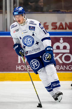 Leksand Simon Norberg i ishockeymatchen i hockeyallsvenskan