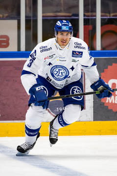 Leksand Jon Knuts i ishockeymatchen i hockeyallsvenskan