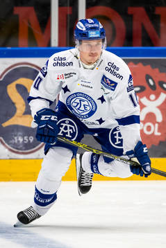 Leksand Simon Norberg i ishockeymatchen i hockeyallsvenskan