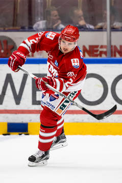 Timrå Jens Westin i ishockeymatchen i hockeyallsvenskan