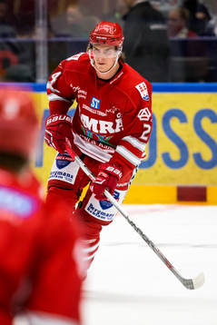 Timrå Andreas Molinder i ishockeymatchen i