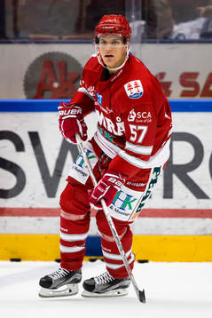 Timrå Anton Wedin i ishockeymatchen i hockeyallsvenskan