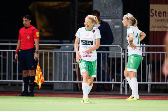 Hammarbys Katrin Schmidt fick ont