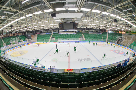Interiör över Lindab arena