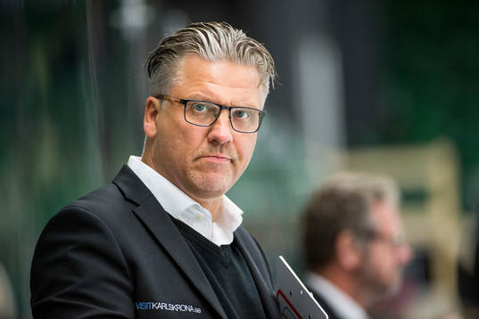 Karlskronas tränare Per Hånberg