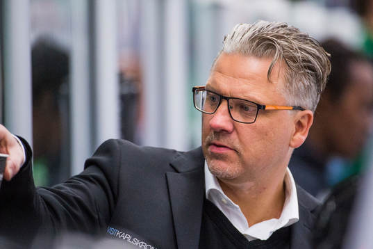Karlskronas tränare Per Hånberg