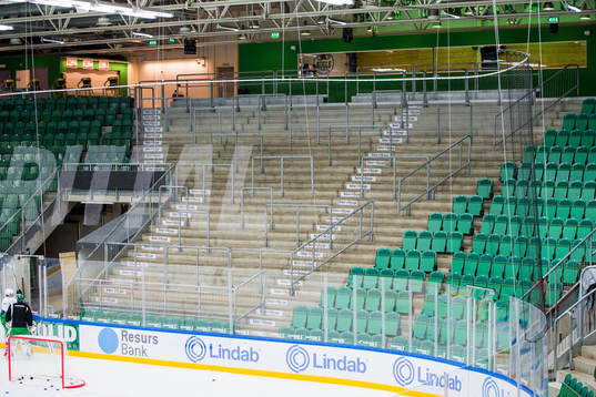 Översiktsbild över ståplats i Lindab Arena