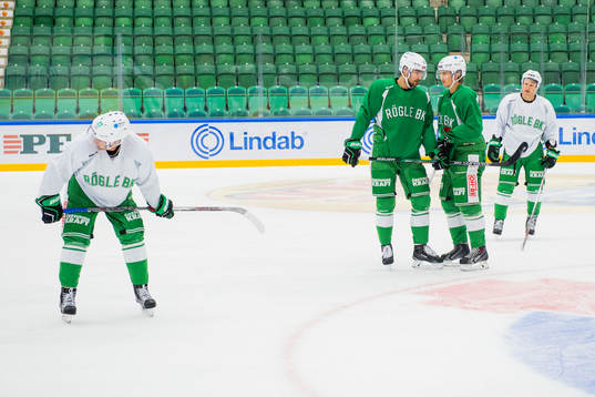 Rögles Daniel Sylwander, Ludvig Rensfeldt och Sebastian