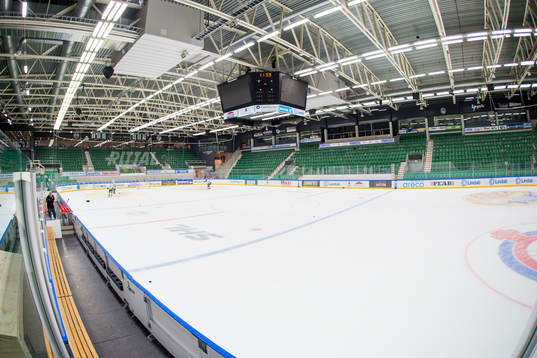 Interiör över Lindab Arena