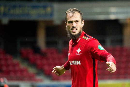 Norrköpings Emir Kujovic jublar
