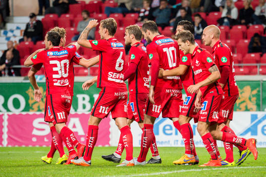 Norrköpings Alexander Franssonjublar