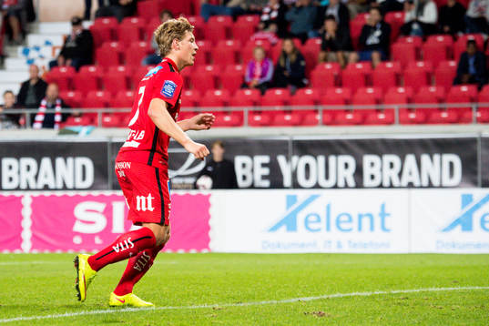 Norrköpings Alexander Franssonhar gjort 0-2