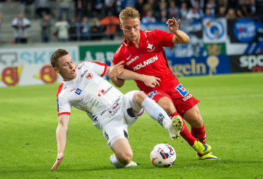 Kalmars Victor Agardius och Norrköpings Niklas Bärkroth