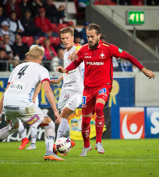 Kalmars Ludvig Öhman samt Kalmars Viktor Elm