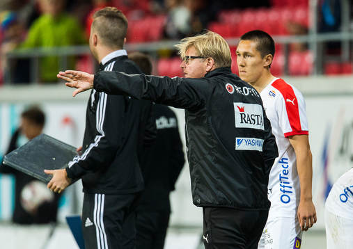 Kalmars tränare Peter Swärdh