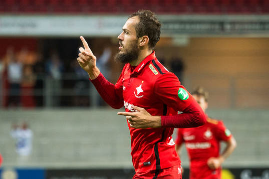 Norrköpings Emir Kujovic jublar