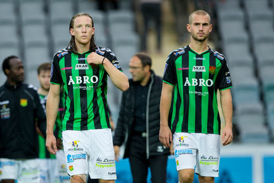 GAIS David Björkeryd och Sebastian Starke Hedlund deppar