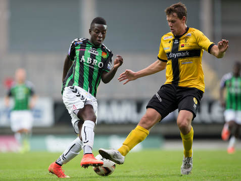 GAIS Kieron Cadogan mot Frejs Philip Wiström