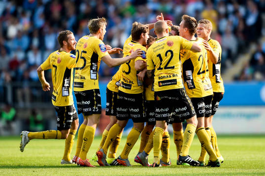 Elfsborgs Adam Lundqvist jublar