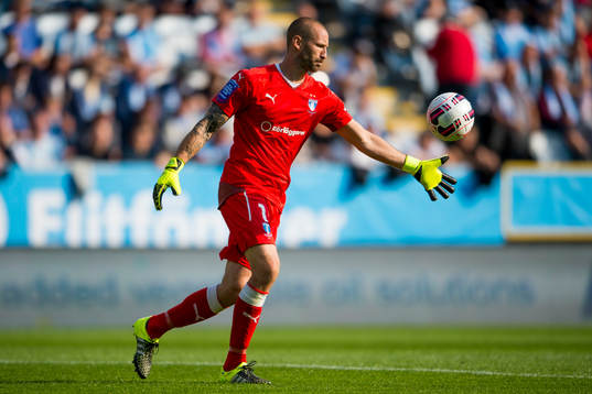 Malmö FFs målvakt Johan Wiland