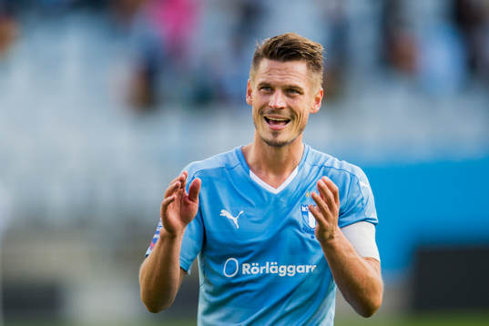 Malmö FFs Markus Rosenberg deppar