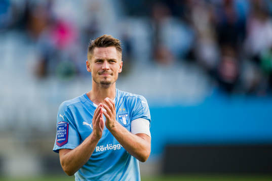 Malmö FFs Markus Rosenberg deppar