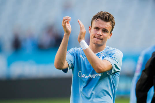 Malmö FFs Andreas Vindheim tackar publiken