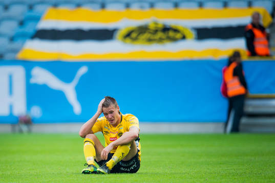 Elfsborgs Viktor Prodell deppar