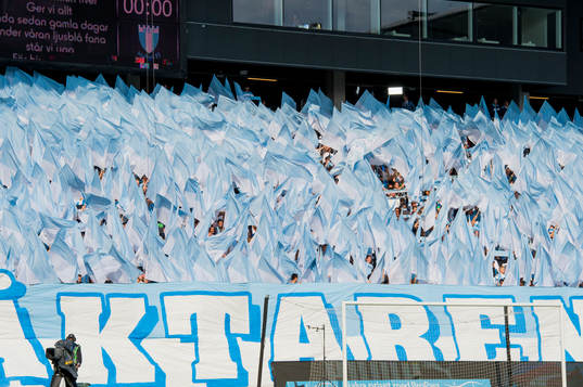 Malmöklacken tifo