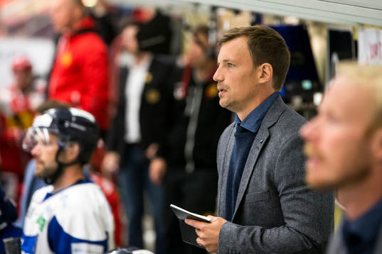 Karlskogas Assisterande tränare Kristofer Näslund