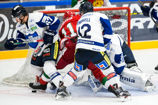 Karlskogas Victor Berglind och Gustaf Thorell försvarar