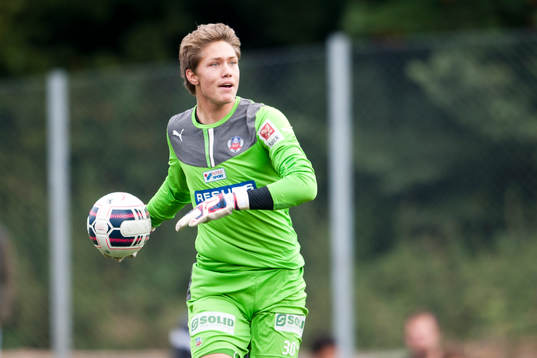 Helsingborgs Akademi målvakt Kalle Joelsson